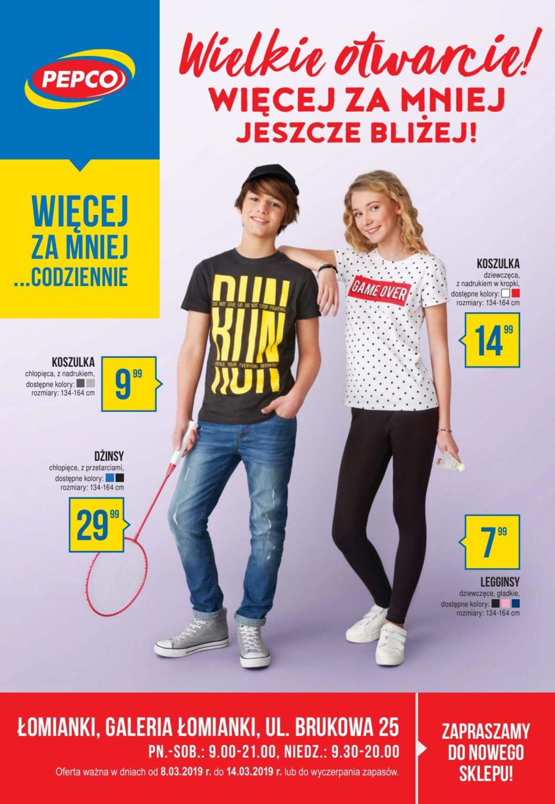 Gazetka promocyjna Pepco str. 1