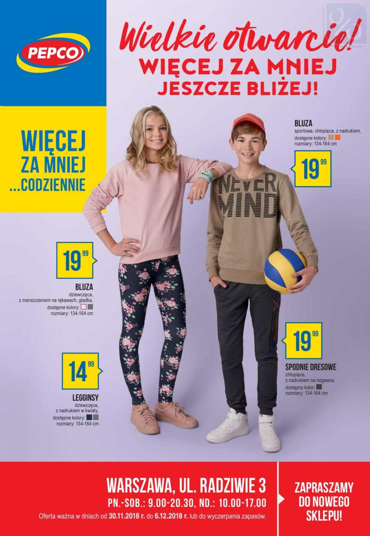 Gazetka promocyjna Pepco str. 1